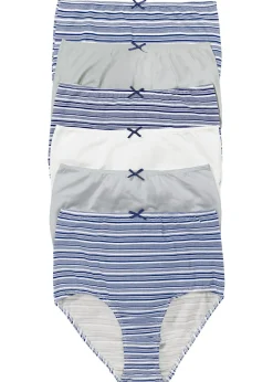 Discount Braguitas de talle alto (6 unidades) Mujer Ropa Interior De Algodón|Bragas