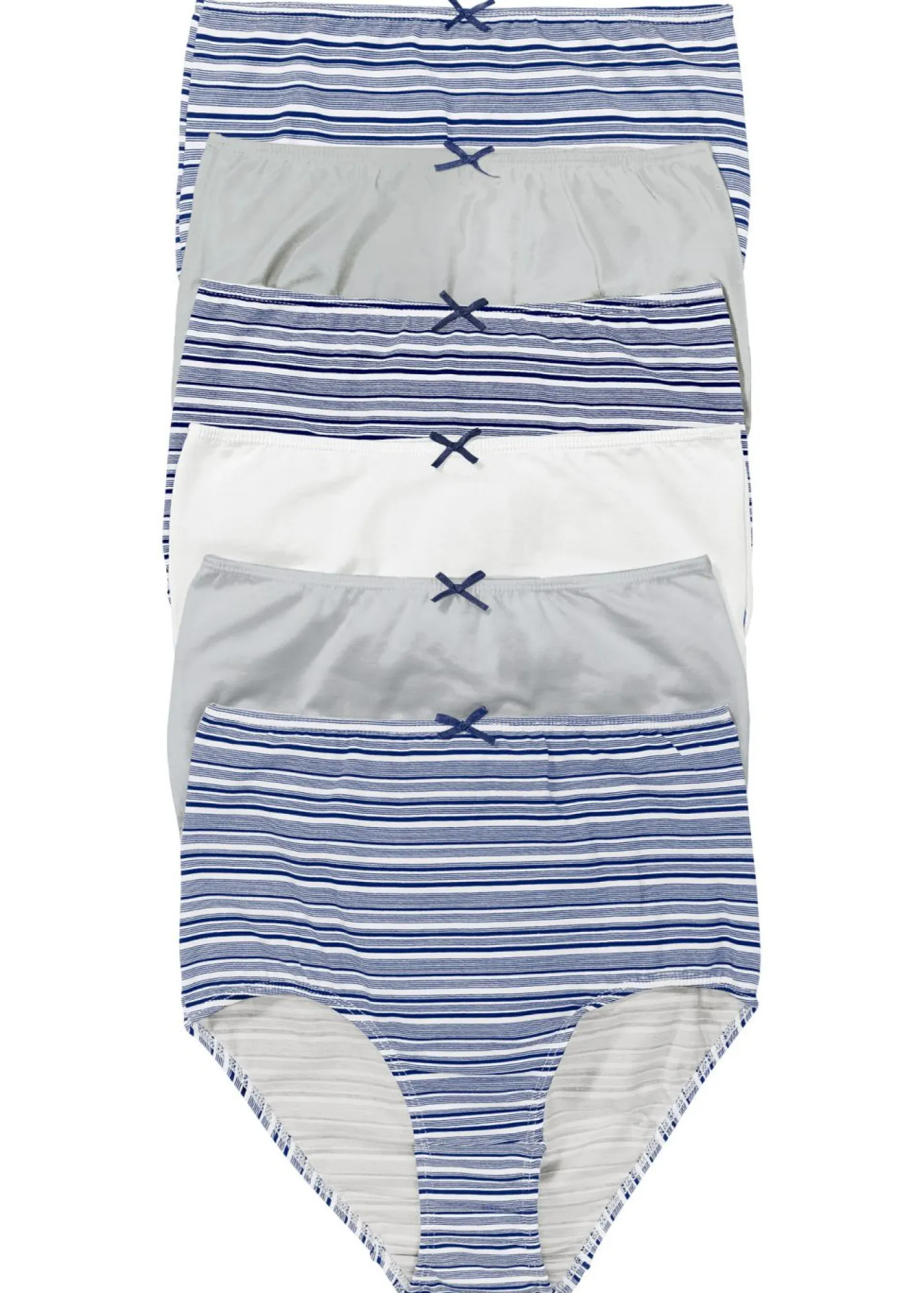 Discount Braguitas de talle alto (6 unidades) Mujer Ropa Interior De Algodón|Bragas
