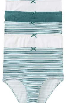Discount Braguitas de talle alto (6 unidades) Mujer Ropa Interior De Algodón|Bragas