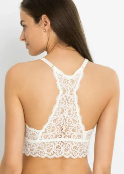 Outlet Bustier con encaje elástico Mujer Lencería|Sujetadores