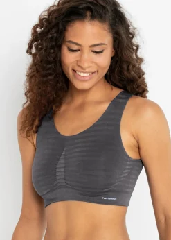 Outlet Bustier Feel Comfort sin costuras (2 unidades) Mujer Sin Costuras|Básicos