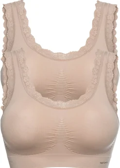 Sale Bustier Feel Comfort sin costuras (2 unidades) Mujer Sin Costuras|Básicos