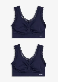 Hot Bustier Feel Comfort sin costuras (2 unidades) Mujer Sin Costuras|Básicos
