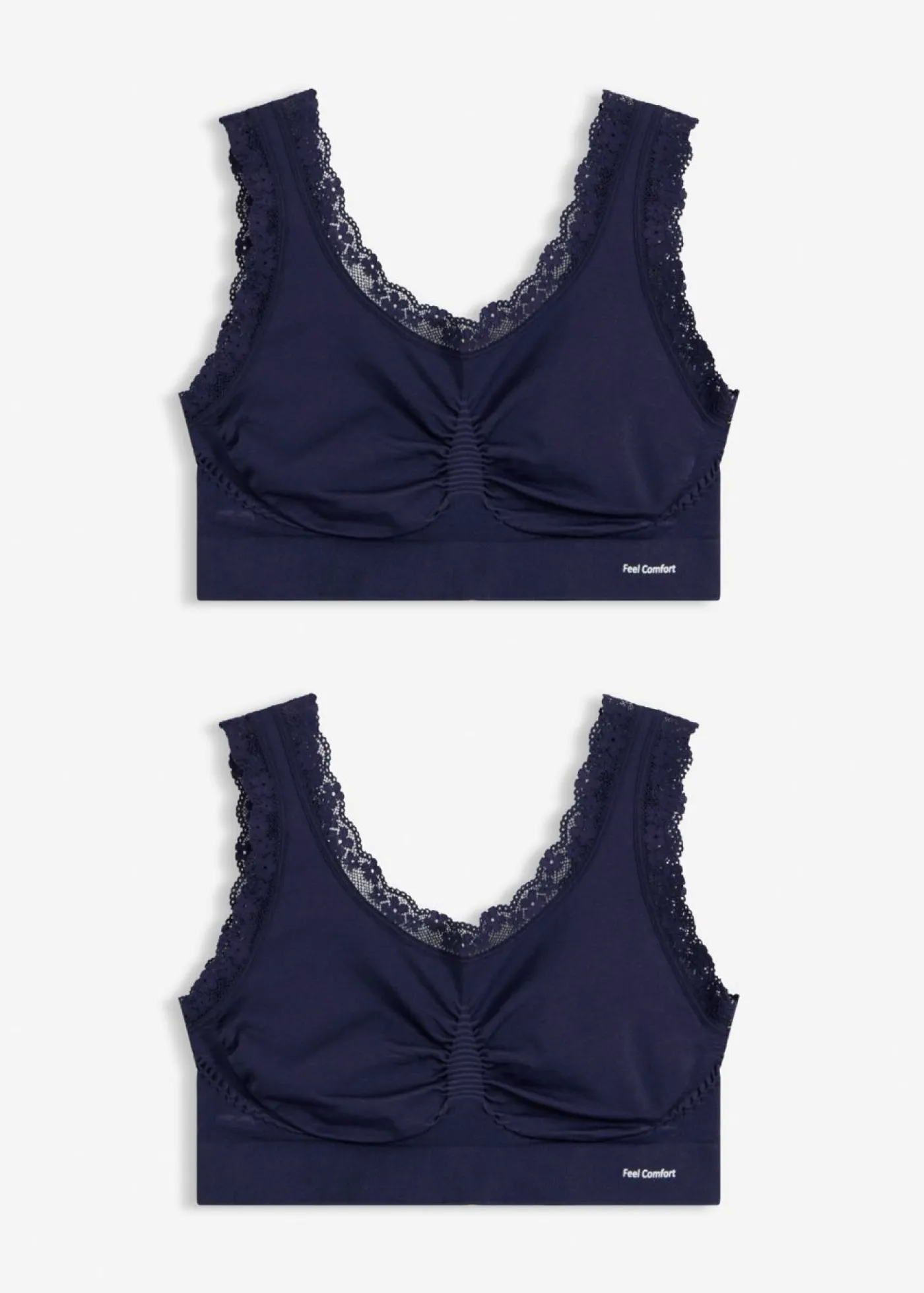 Hot Bustier Feel Comfort sin costuras (2 unidades) Mujer Sin Costuras|Básicos