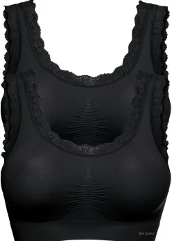 Sale Bustier Feel Comfort sin costuras (2 unidades) Mujer Sin Costuras|Básicos