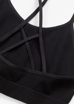 Hot Bustier Feel Comfort sin costuras con espalda nadadora Mujer Sin Costuras|Ropa Interior Deportiva