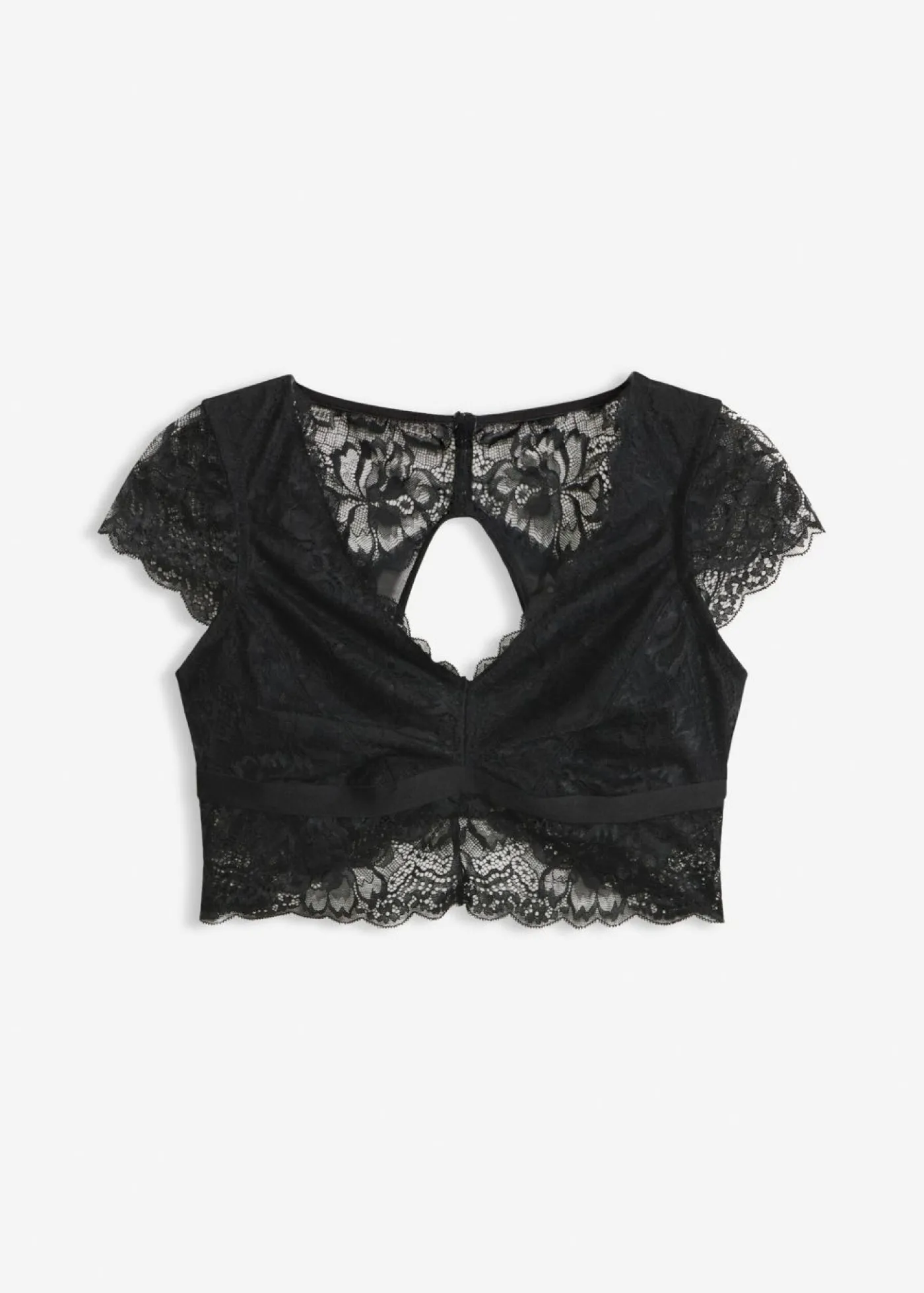 Outlet Bustier sin aros con encaje de flores Mujer Lencería|Sujetadores