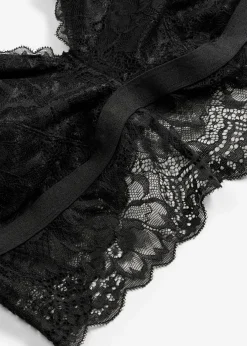 Outlet Bustier sin aros con encaje de flores Mujer Lencería|Sujetadores