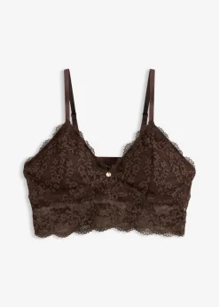 Sale Bustier sin aros con encaje de flores Mujer Temática·Lencería De Primavera|Lencería