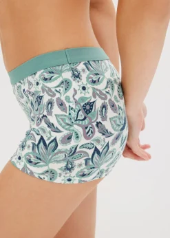 New Bóxer de algodón orgánico para mujer (4 unidades) Mujer Ropa Interior De Algodón|Bragas