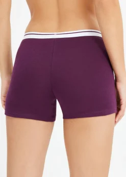Hot Bóxer de largo medio con algodón orgánico (4 unidades) Mujer Ropa Interior De Algodón|Bragas