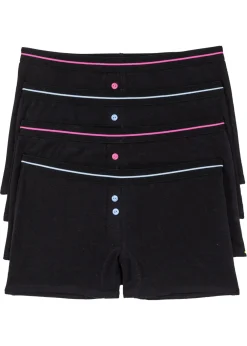Clearance Bóxer de mujer (4 unidades) Mujer Ropa Interior De Algodón|Bragas