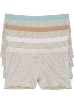 Sale Bóxer de mujer (4 unidades) Mujer Ropa Interior De Algodón|Bragas