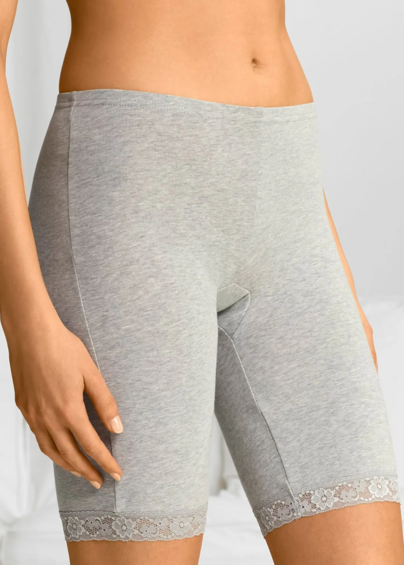 New Bóxer largo con encaje para mujeres (3 unidades) Mujer Ropa Interior De Algodón|Bragas