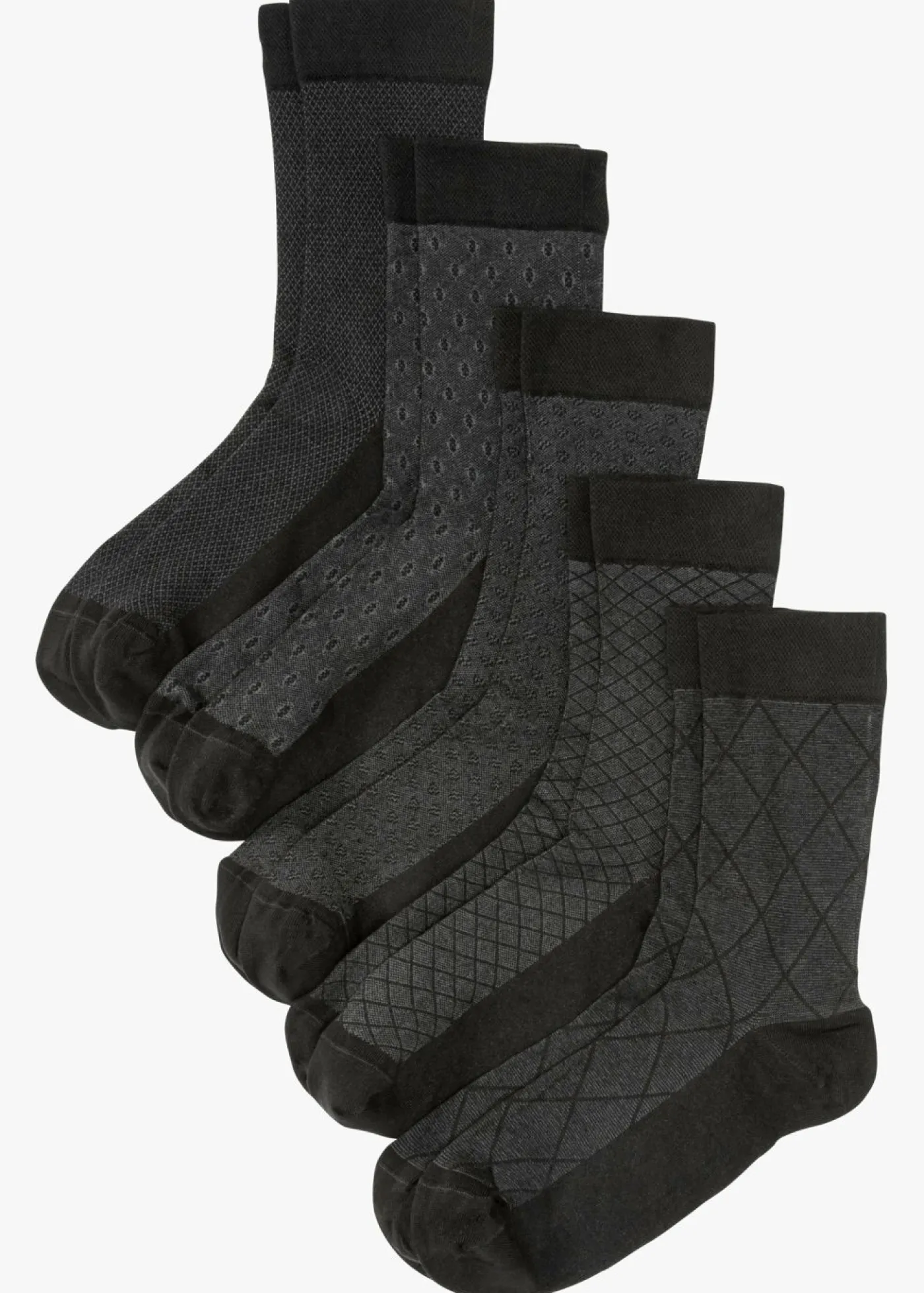Clearance Calcetines con dobladillo antipresión (5 pares) Mujer Medias|Ropa Interior·Calcetines