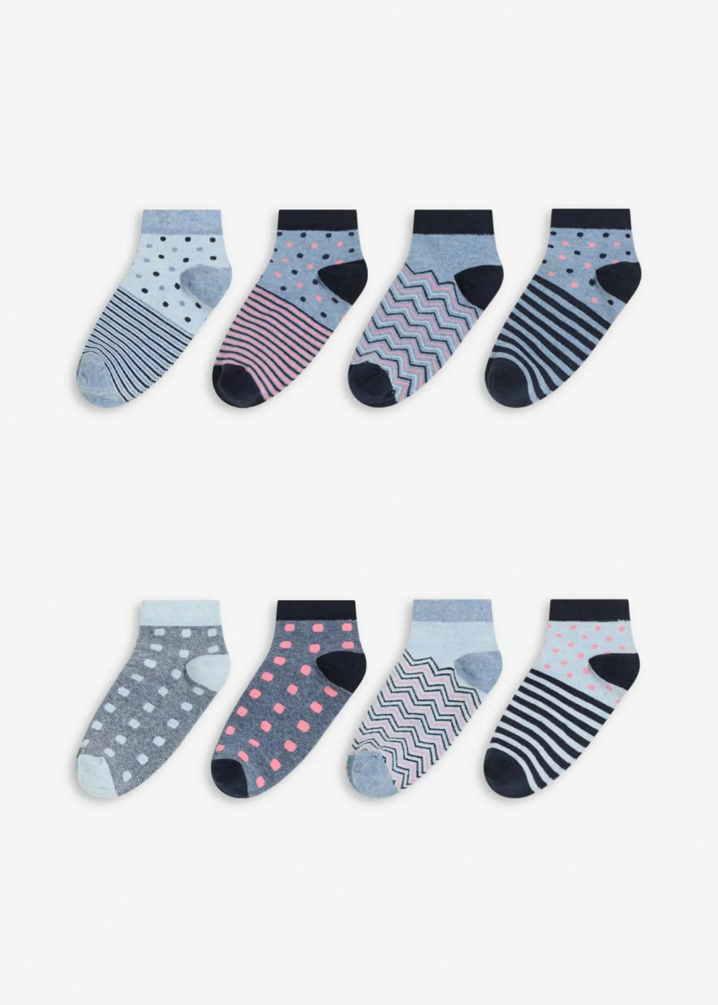 Online Calcetines cortos con algodón orgánico (8 pares) Mujer Medias, Panties Y Calcetines