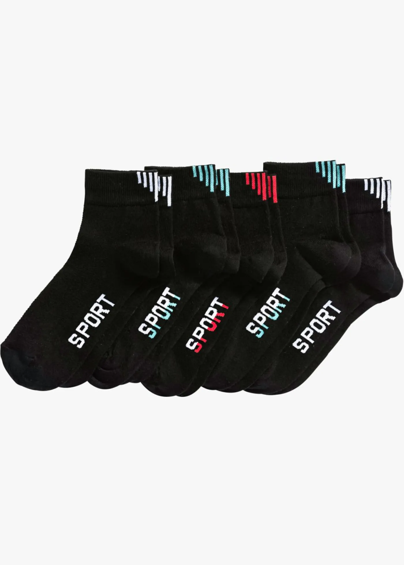 Sale Calcetines deportivos con algodón orgánico (5 pares) Mujer Medias|Ropa Interior·Calcetines