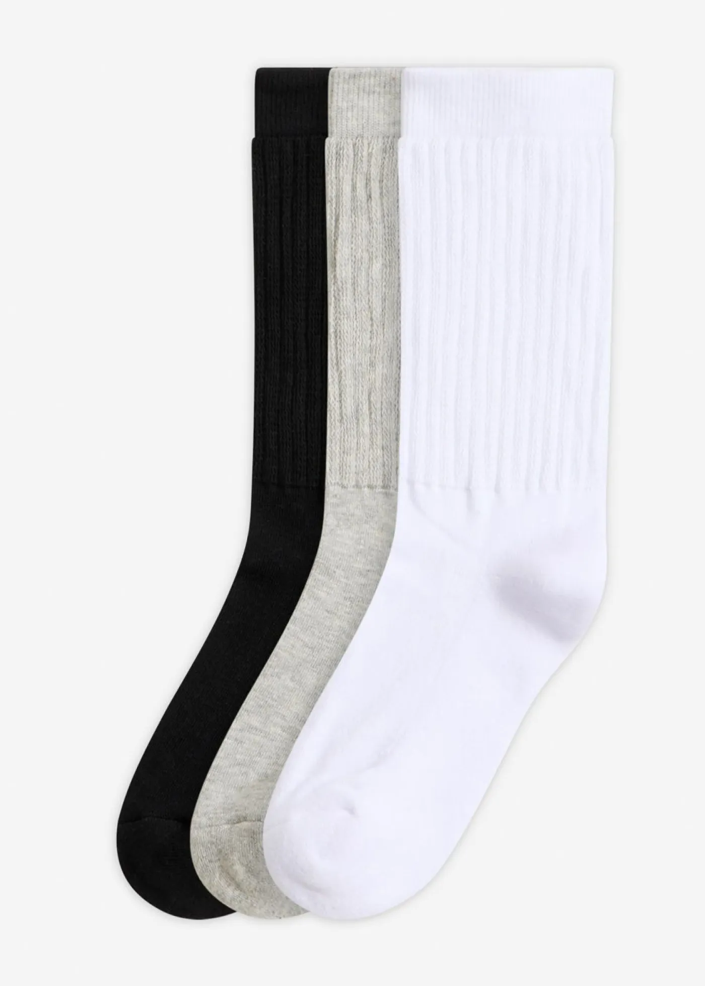 Calcetines deportivos con algodón orgánico (3 pares) Mujer Medias, Panties Y Calcetines