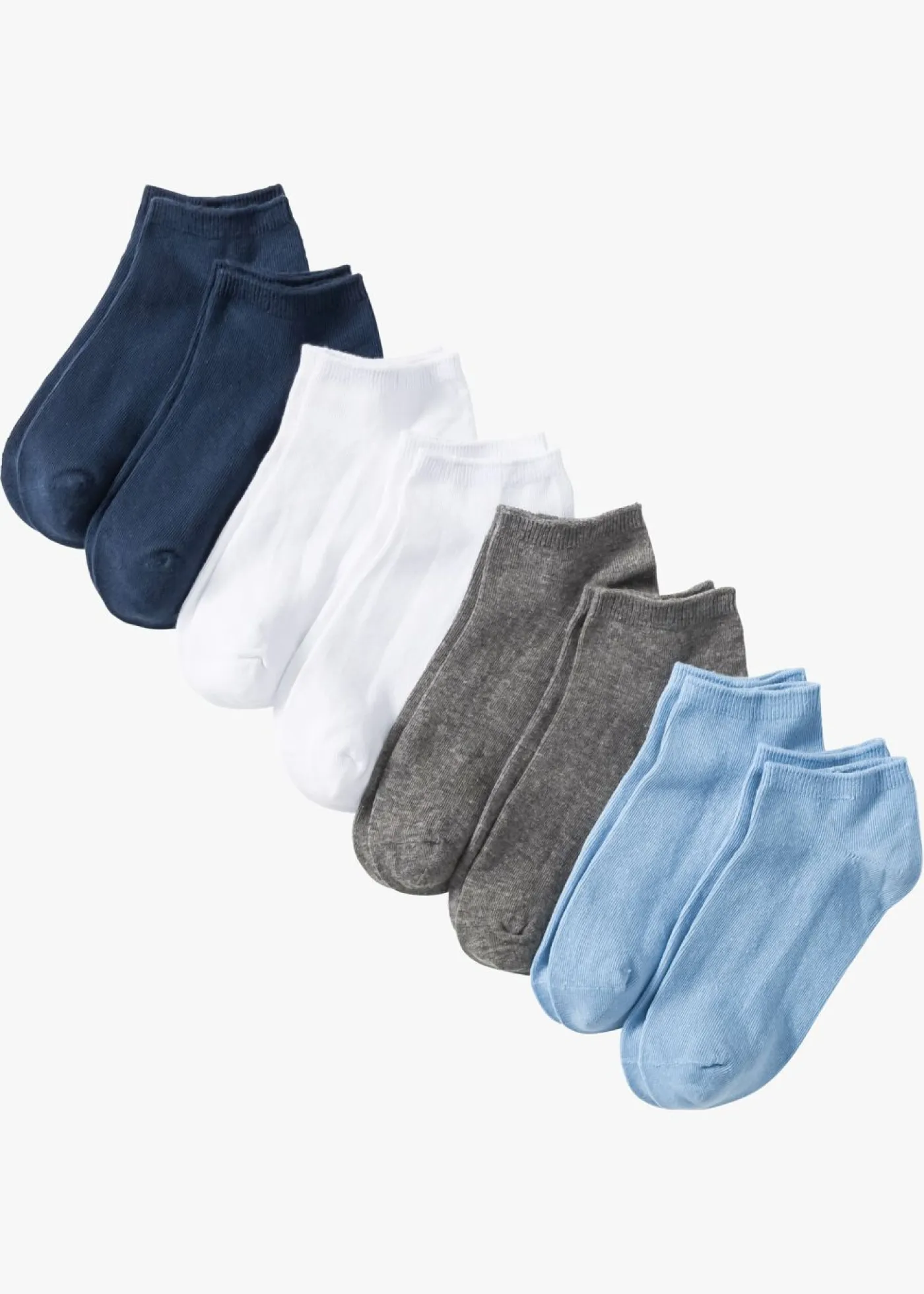 Hot Calcetines deportivos de algodón orgánico (8 pares) Mujer Multipack|Niño·Calcetines