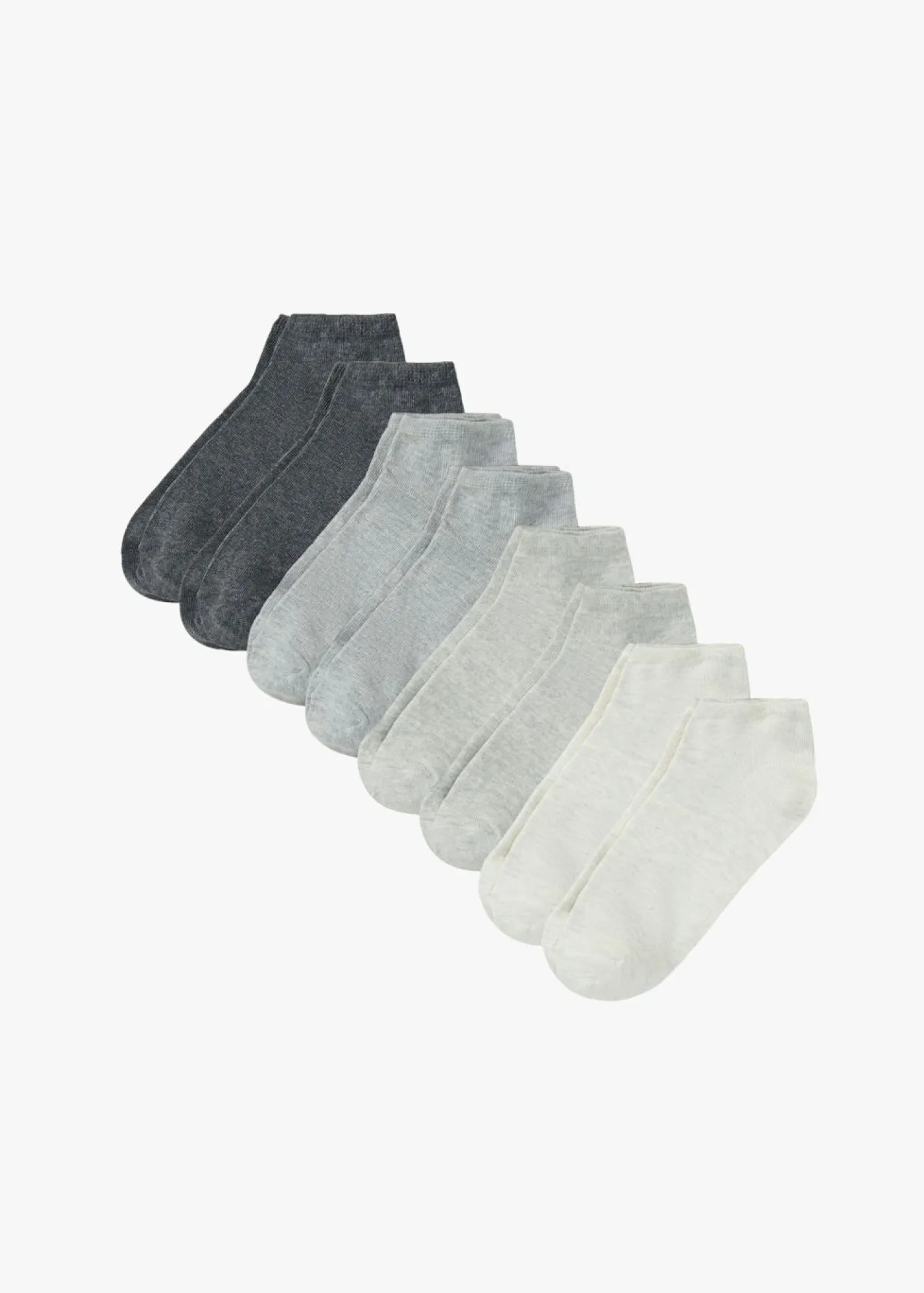 Clearance Calcetines deportivos de algodón orgánico (8 pares) Mujer Multipack|Niño·Calcetines