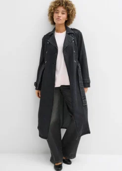 Sale Camisa de algodón orgánico con manga larga Mujer Camisetas|Novedades
