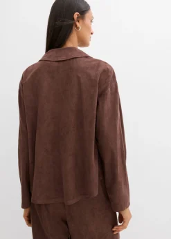 Discount Camisa de ante sintético Mujer Chaquetas Y Abrigos