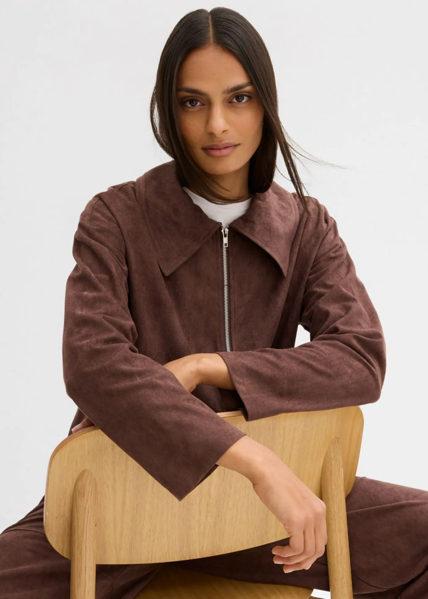 Discount Camisa de ante sintético Mujer Chaquetas Y Abrigos