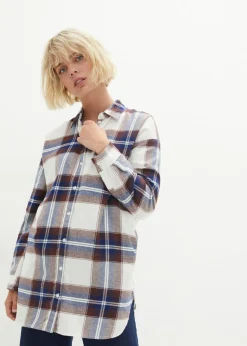 Sale Camisa de franela de algodón puro Mujer Camisas Y Blusas