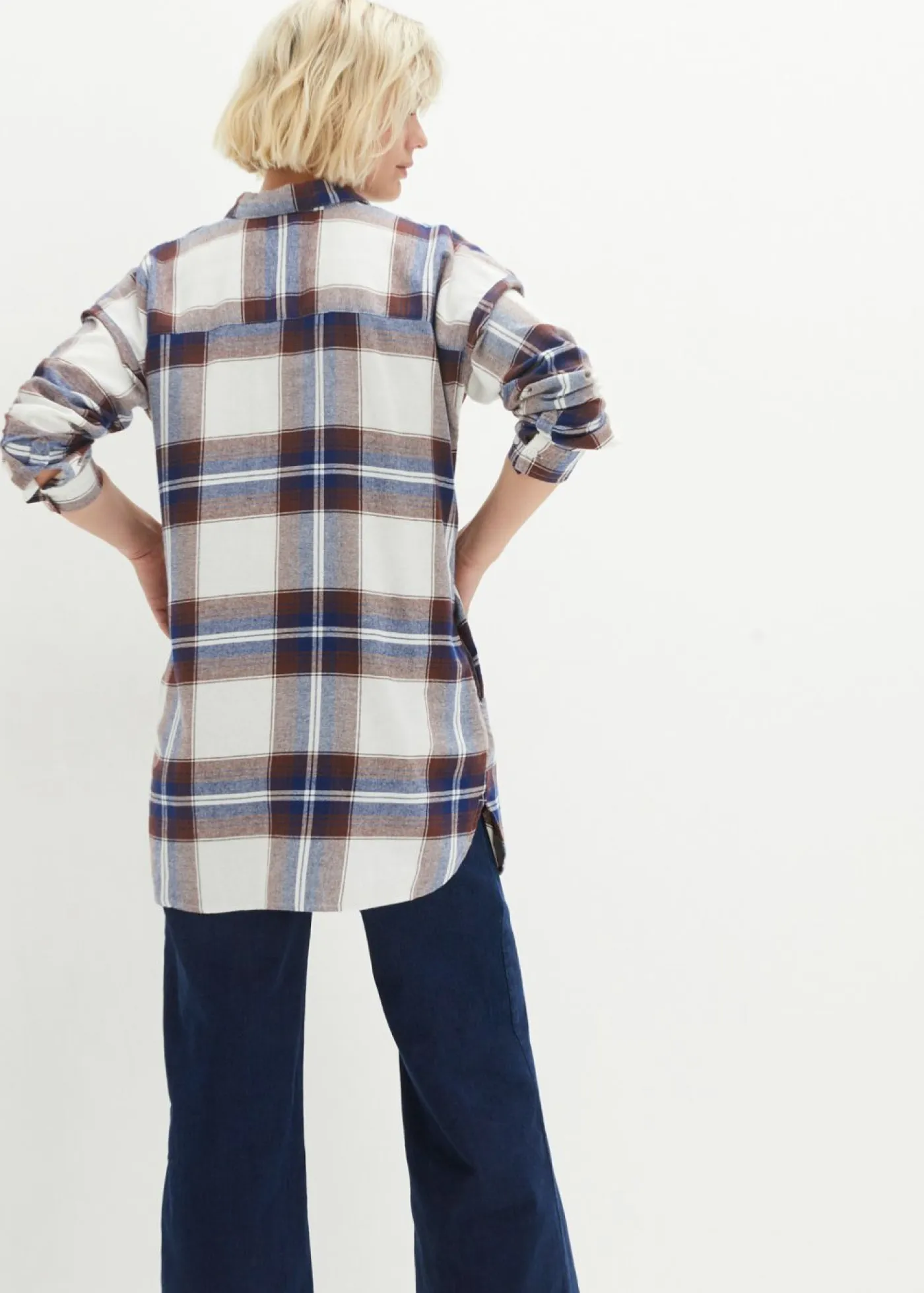 Sale Camisa de franela de algodón puro Mujer Camisas Y Blusas