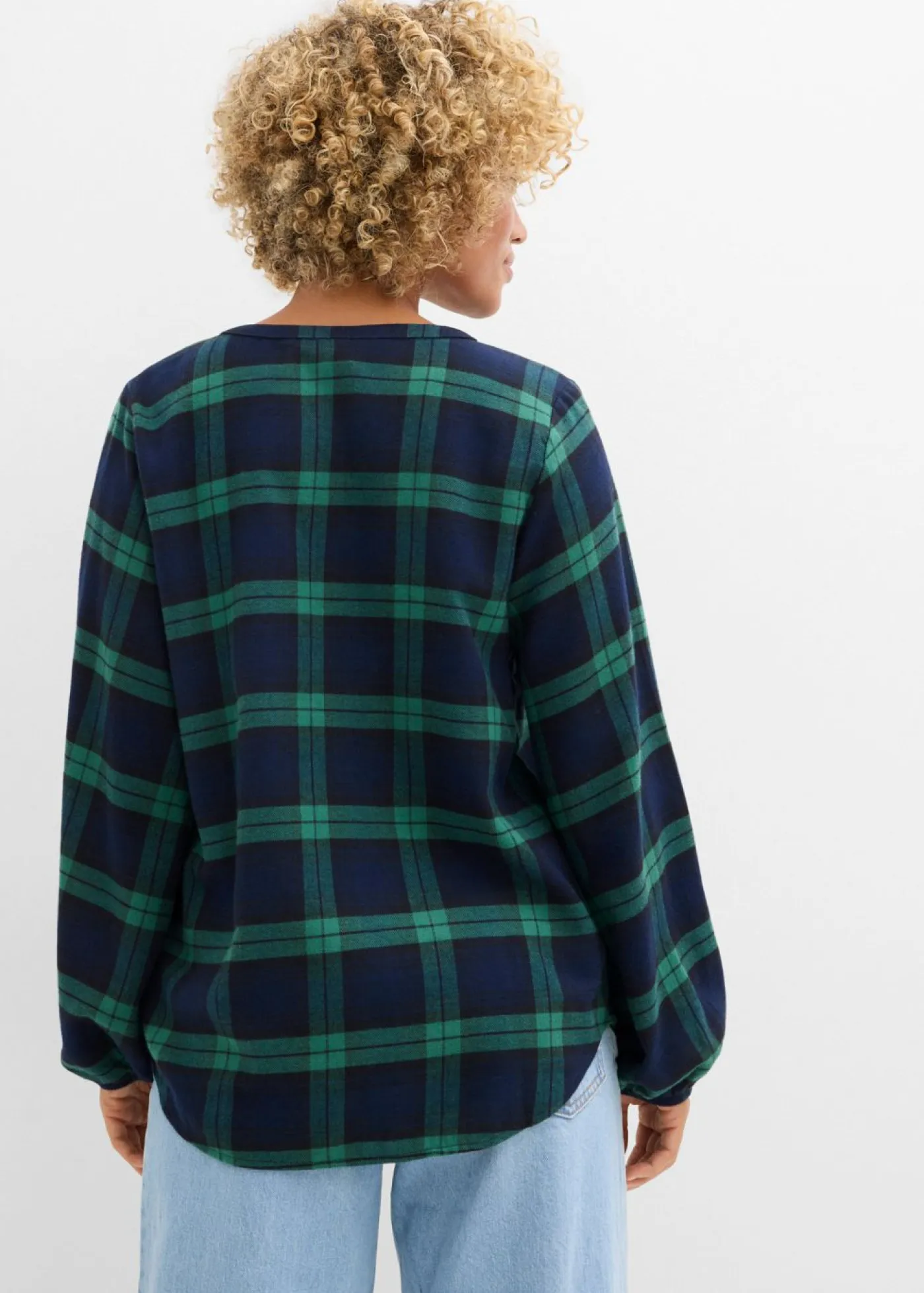 Camisa de franela de algodón puro Mujer Camisas Y Blusas