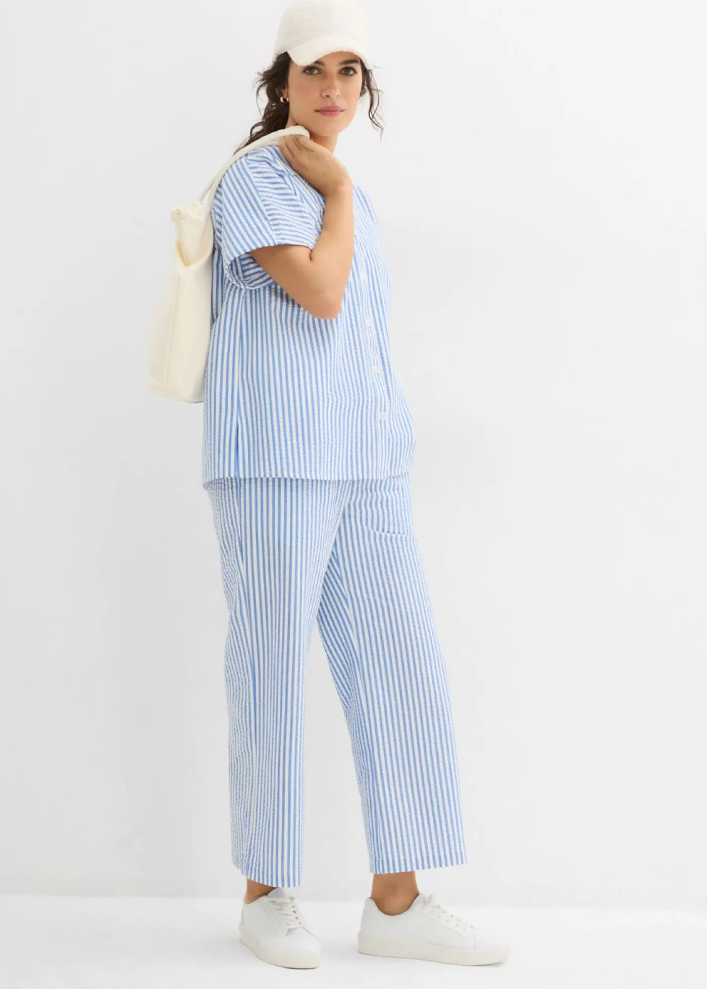 Best Camisa de manga corta estilo milrayas Mujer Camisas Y Blusas