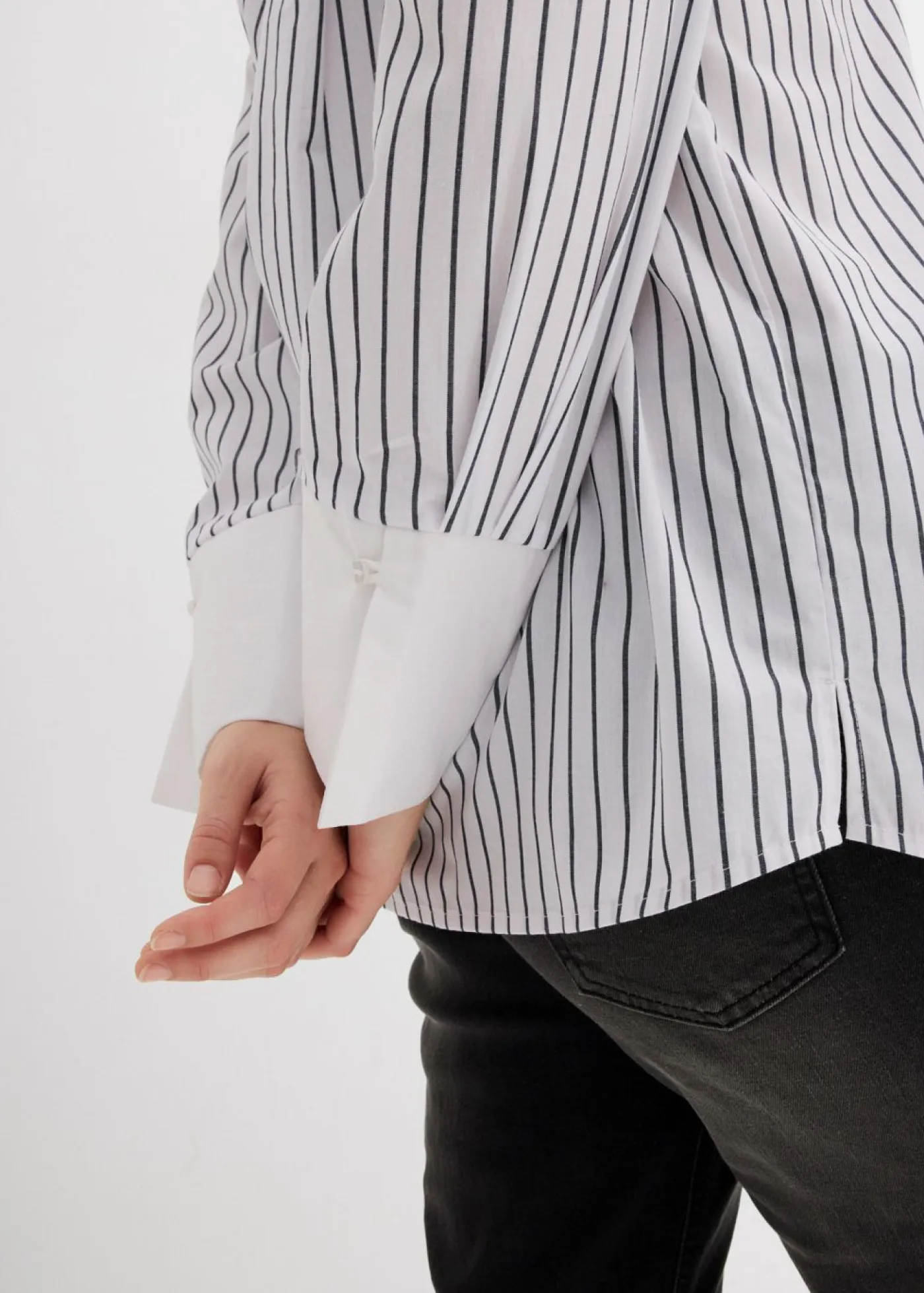 Discount Camisa holgada de algodón puro Mujer Esenciales|Camisas Y Blusas