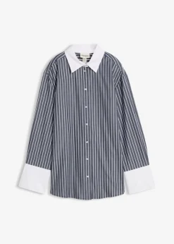Hot Camisa holgada de algodón puro Mujer Esenciales|Camisas Y Blusas