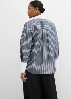Hot Camisa holgada de algodón puro Mujer Esenciales|Camisas Y Blusas