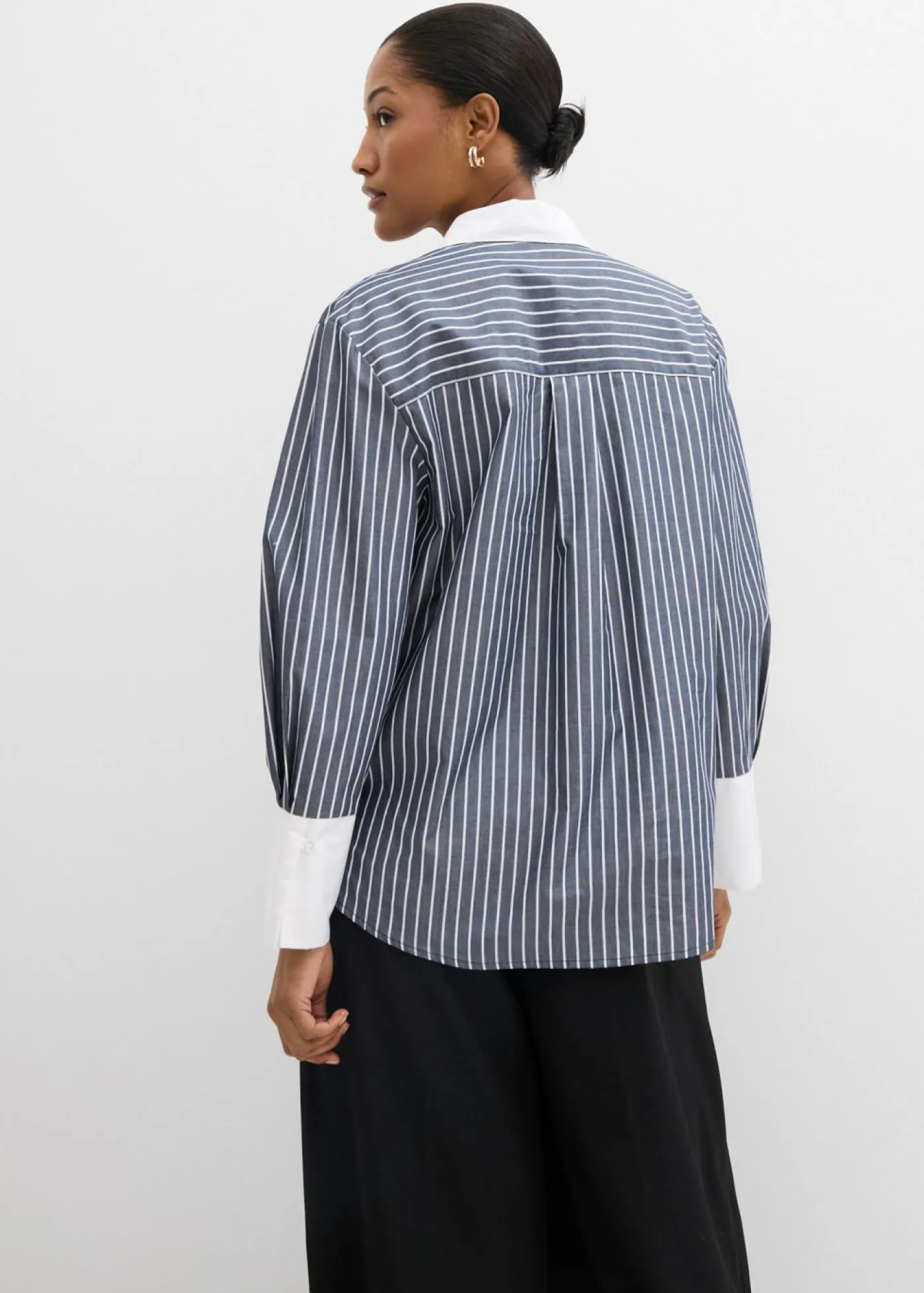 Hot Camisa holgada de algodón puro Mujer Esenciales|Camisas Y Blusas
