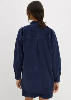 Online Camisa oversize de pana Mujer Camisas Y Blusas