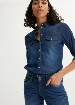 Online Camisa vaquera Mujer Camisas Y Blusas