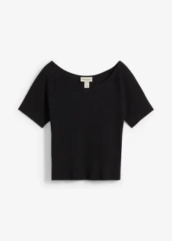 Best Camiseta ajustada de algodón orgánico puro Mujer Camisetas