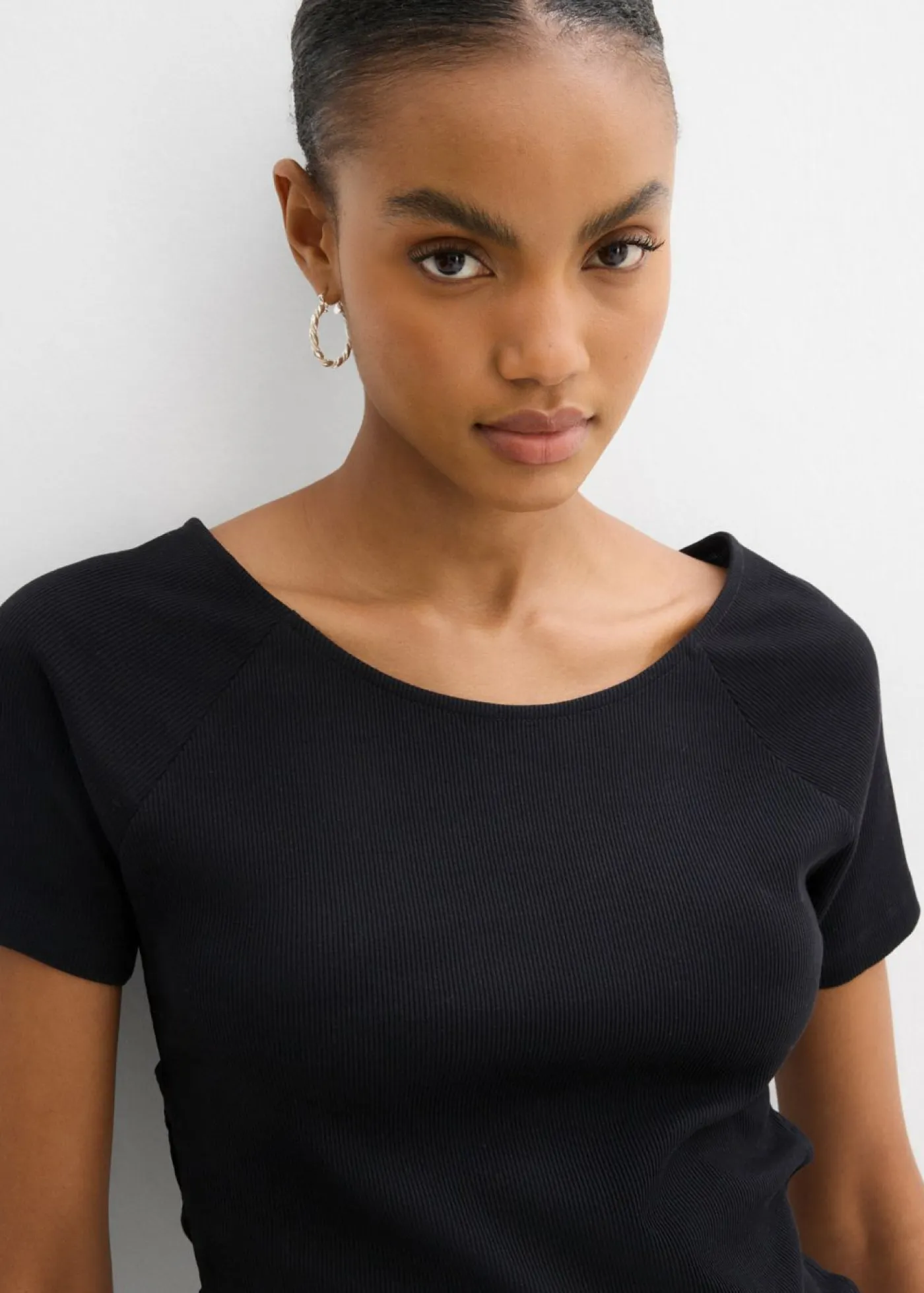 Best Camiseta ajustada de algodón orgánico puro Mujer Camisetas