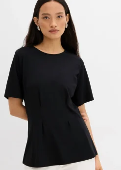 Online Camiseta ajustada de cómodo Punto di Roma Mujer Esenciales|Camisetas