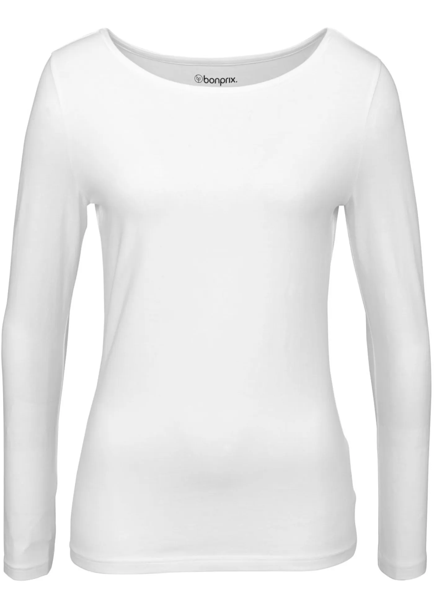 New Camiseta ajustada de manga larga Mujer Básicos|Camisetas