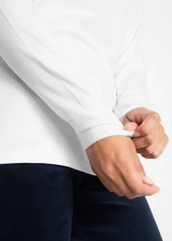 New Camiseta ajustada de manga larga Mujer Básicos|Camisetas