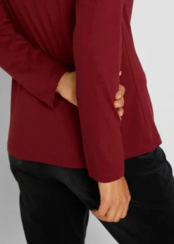Sale Camiseta ajustada de manga larga (2 unidades) Mujer Básicos|Camisetas