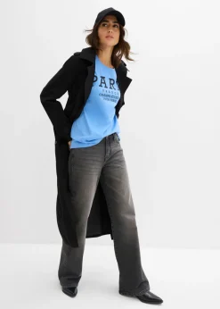 Online Camiseta ancha de algodón orgánico puro Mujer Camisetas