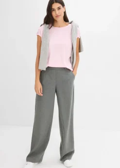 Outlet Camiseta boxy de manga corta Mujer Camisetas|Novedades