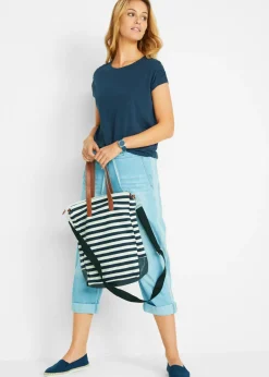 Online Camiseta boxy de manga corta Mujer Camisetas|Novedades