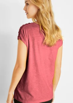 New Camiseta boxy de manga corta Mujer Camisetas|Novedades