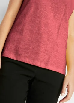 New Camiseta boxy de manga corta Mujer Camisetas|Novedades