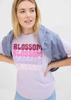 Camiseta boxy oversize de algodón orgánico Mujer Camisetas