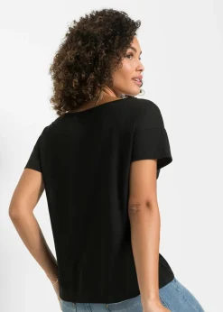 New Camiseta con abertura Mujer Camisetas